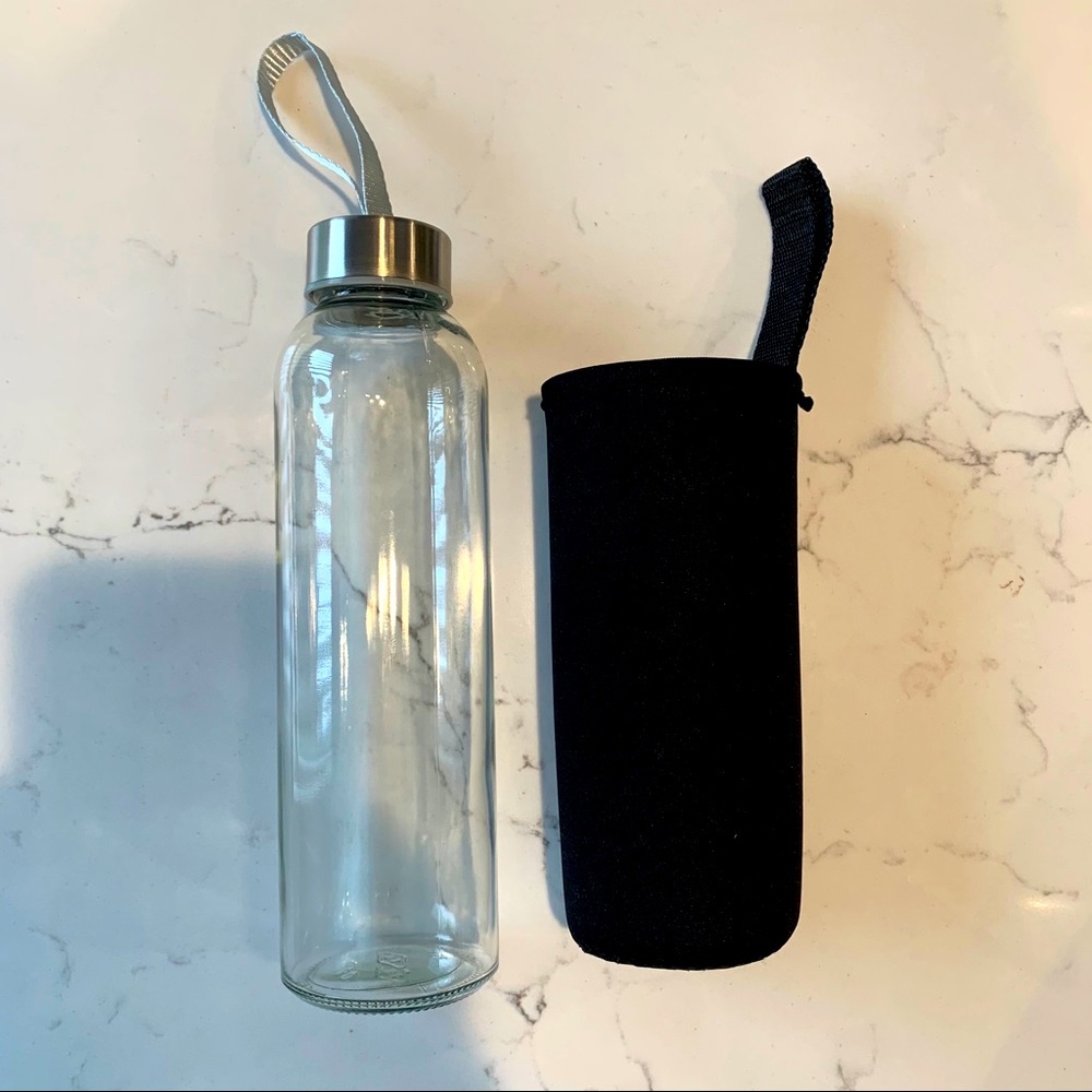 ✨ 3/$25 Chef star glass water bottles